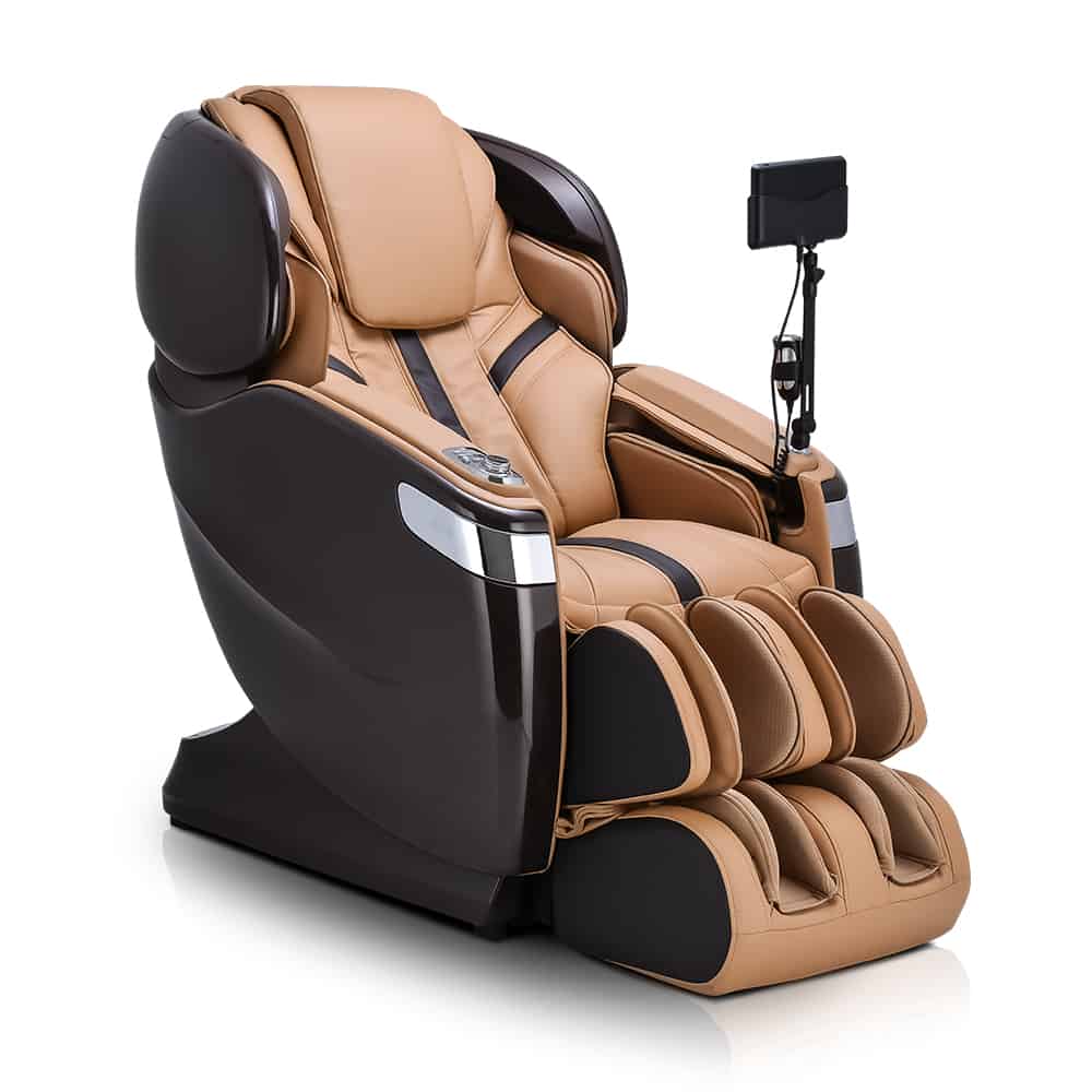 Ogawa Master Drive AI 2 Massage Chair Dark Brown and Sand