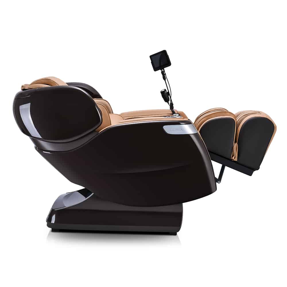 Ogawa Master Drive AI 2 Massage Chair Dark Brown and Sand Zero Gravity