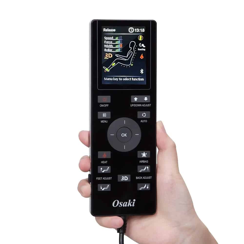 Osaki OS-3D Belmont Massage Chair Remote Control