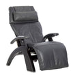 Gray Premium Leather / Black Wood